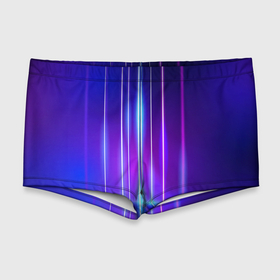Мужские купальные плавки 3D с принтом Neon glow   vaporwave   strips , Полиэстер 85%, Спандекс 15% |  | Тематика изображения на принте: 