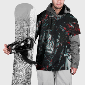 Накидка на куртку 3D с принтом Vagabond Мусаси Миямото , 100% полиэстер |  | Тематика изображения на принте: 