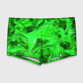 Мужские купальные плавки 3D с принтом Geometry  green в Тюмени, Полиэстер 85%, Спандекс 15% |  | 