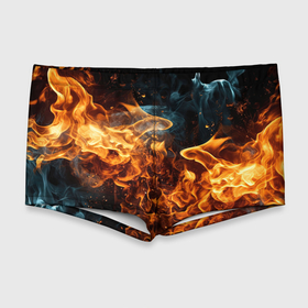 Мужские купальные плавки 3D с принтом Пламя огня фон в Петрозаводске, Полиэстер 85%, Спандекс 15% |  | Тематика изображения на принте: 