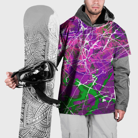 Накидка на куртку 3D с принтом Имитация камня   абстракция в Тюмени, 100% полиэстер |  | Тематика изображения на принте: 