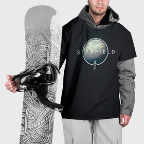 Накидка на куртку 3D с принтом Starfield lost in spaсe в Тюмени, 100% полиэстер |  | Тематика изображения на принте: 