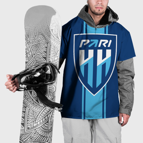 Накидка на куртку 3D с принтом ФК Пари Нижний Новгород в Санкт-Петербурге, 100% полиэстер |  | Тематика изображения на принте: 
