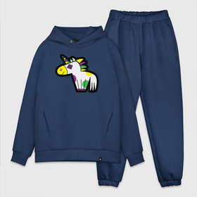 Мужской костюм oversize хлопок с принтом Little unicorn в Курске,  |  | 