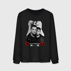 Мужской свитшот хлопок с принтом Depeche Mode   Dave Gahan and Martin Gore в Екатеринбурге, 100% хлопок |  | Тематика изображения на принте: 