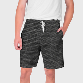 Мужские шорты 3D с принтом Кожаная текстура в Тюмени,  полиэстер 100% | прямой крой, два кармана без застежек по бокам. Мягкая трикотажная резинка на поясе, внутри которой широкие завязки. Длина чуть выше колен | 
