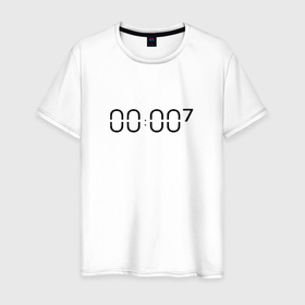 Мужская футболка хлопок с принтом Zero o clock bts в Петрозаводске, 100% хлопок | прямой крой, круглый вырез горловины, длина до линии бедер, слегка спущенное плечо. | 