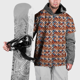 Накидка на куртку 3D с принтом Шерстянная текстура в Екатеринбурге, 100% полиэстер |  | 