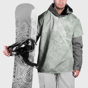 Накидка на куртку 3D с принтом Зелёный мрамор , 100% полиэстер |  | Тематика изображения на принте: 