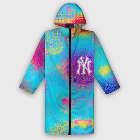Мужской дождевик 3D с принтом New York Yankees   baseball team   logo в Курске,  |  | Тематика изображения на принте: 