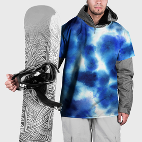 Накидка на куртку 3D с принтом Акварельные абстрактные пятна напоминающие космос , 100% полиэстер |  | 