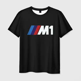 Мужская футболка 3D с принтом Bmw sport formula 1 в Екатеринбурге, 100% полиэфир | прямой крой, круглый вырез горловины, длина до линии бедер | 