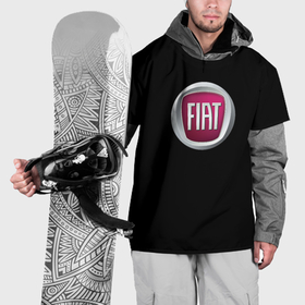 Накидка на куртку 3D с принтом Fiat sport pro в Курске, 100% полиэстер |  | Тематика изображения на принте: 