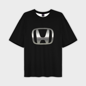 Мужская футболка oversize 3D с принтом Honda sport auto в Новосибирске,  |  | 