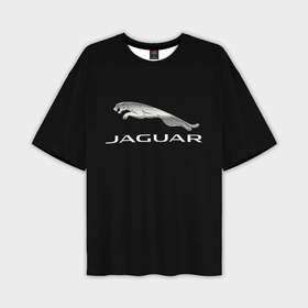 Мужская футболка oversize 3D с принтом Jaguar sport brend в Новосибирске,  |  | 