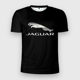 Мужская футболка 3D Slim с принтом Jaguar sport brend , 100% полиэстер с улучшенными характеристиками | приталенный силуэт, круглая горловина, широкие плечи, сужается к линии бедра | Тематика изображения на принте: 
