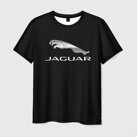 Мужская футболка 3D с принтом Jaguar sport brend в Санкт-Петербурге, 100% полиэфир | прямой крой, круглый вырез горловины, длина до линии бедер | Тематика изображения на принте: 