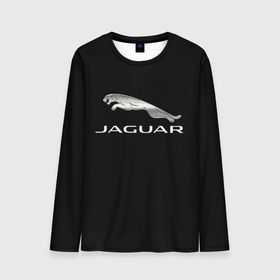 Мужской лонгслив 3D с принтом Jaguar sport brend в Петрозаводске, 100% полиэстер | длинные рукава, круглый вырез горловины, полуприлегающий силуэт | Тематика изображения на принте: 
