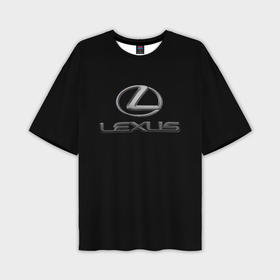 Мужская футболка oversize 3D с принтом Lexus brend sport в Екатеринбурге,  |  | 