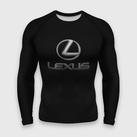 Мужской рашгард 3D с принтом Lexus brend sport ,  |  | Тематика изображения на принте: 