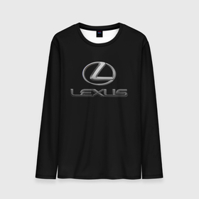 Мужской лонгслив 3D с принтом Lexus brend sport , 100% полиэстер | длинные рукава, круглый вырез горловины, полуприлегающий силуэт | Тематика изображения на принте: 