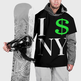 Накидка на куртку 3D с принтом I steal NY   Payday 3 в Санкт-Петербурге, 100% полиэстер |  | 