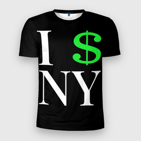 Мужская футболка 3D Slim с принтом I steal NY   Payday 3 в Новосибирске, 100% полиэстер с улучшенными характеристиками | приталенный силуэт, круглая горловина, широкие плечи, сужается к линии бедра | 