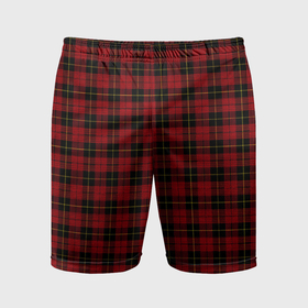 Мужские шорты спортивные с принтом Pajama pattern red в Петрозаводске,  |  | Тематика изображения на принте: 
