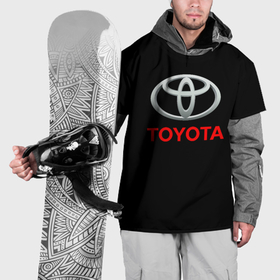 Накидка на куртку 3D с принтом Toyota sport car в Белгороде, 100% полиэстер |  | 