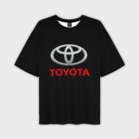 Мужская футболка oversize 3D с принтом Toyota sport car в Екатеринбурге,  |  | Тематика изображения на принте: 