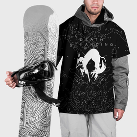 Накидка на куртку 3D с принтом Death Stranding souls game в Белгороде, 100% полиэстер |  | Тематика изображения на принте: 