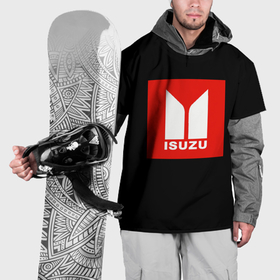 Накидка на куртку 3D с принтом Isuzu sport auto car в Курске, 100% полиэстер |  | 
