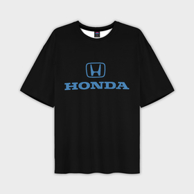 Мужская футболка oversize 3D с принтом Honda sport japan в Новосибирске,  |  | 
