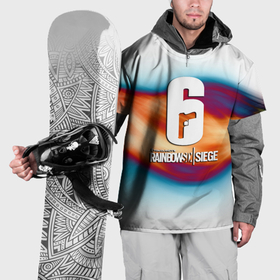 Накидка на куртку 3D с принтом Rainbow six game в Кировске, 100% полиэстер |  | Тематика изображения на принте: 