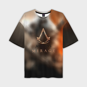 Мужская футболка oversize 3D с принтом Assassins creed mirage в Санкт-Петербурге,  |  | 