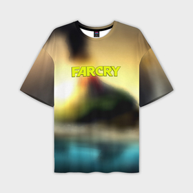 Мужская футболка oversize 3D с принтом Farcry tropicano в Курске,  |  | Тематика изображения на принте: 