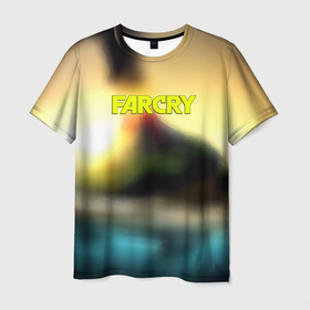 Мужская футболка 3D с принтом Farcry tropicano в Курске, 100% полиэфир | прямой крой, круглый вырез горловины, длина до линии бедер | Тематика изображения на принте: 