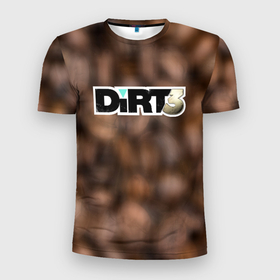 Мужская футболка 3D Slim с принтом Dirt 3 afrika в Петрозаводске, 100% полиэстер с улучшенными характеристиками | приталенный силуэт, круглая горловина, широкие плечи, сужается к линии бедра | Тематика изображения на принте: 