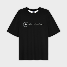 Мужская футболка oversize 3D с принтом Mercedes benz sport germany в Тюмени,  |  | 