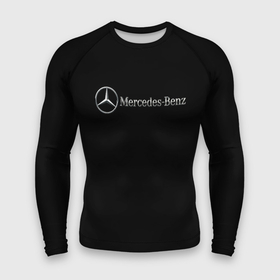 Мужской рашгард 3D с принтом Mercedes benz sport germany в Курске,  |  | 