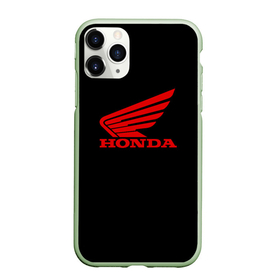 Чехол для iPhone 11 Pro матовый с принтом Honda sportcar в Курске, Силикон |  | 