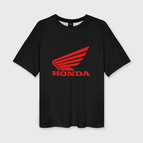 Женская футболка oversize 3D с принтом Honda sportcar в Кировске,  |  | 