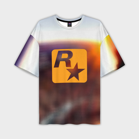 Мужская футболка oversize 3D с принтом Grand Theft Auto rockstar game в Курске,  |  | 