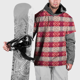Накидка на куртку 3D с принтом Вязанный стиль с узорами в Курске, 100% полиэстер |  | Тематика изображения на принте: 