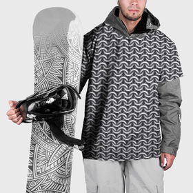 Накидка на куртку 3D с принтом Кольчуга   доспехи   броня в Тюмени, 100% полиэстер |  | Тематика изображения на принте: 