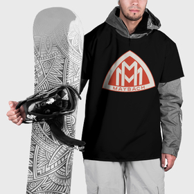 Накидка на куртку 3D с принтом Maybach logo в Белгороде, 100% полиэстер |  | Тематика изображения на принте: 
