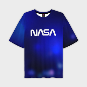 Мужская футболка oversize 3D с принтом Nasa звёздное небо ,  |  | 