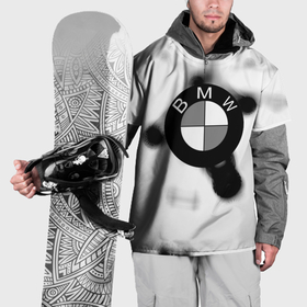 Накидка на куртку 3D с принтом Bmw black steel в Курске, 100% полиэстер |  | Тематика изображения на принте: 