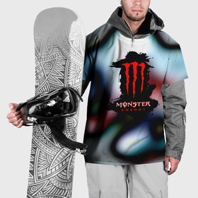 Накидка на куртку 3D с принтом Monster Energy juce в Белгороде, 100% полиэстер |  | 