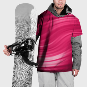 Накидка на куртку 3D с принтом Абстрактный волнистый узор в красно розовых тонах в Тюмени, 100% полиэстер |  | Тематика изображения на принте: 